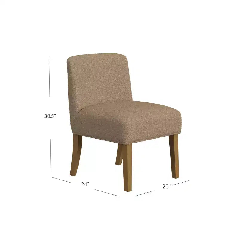 Chaise de salle à manger rembourrée - HomePop