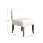 Chaise de salle à manger rembourrée - HomePop