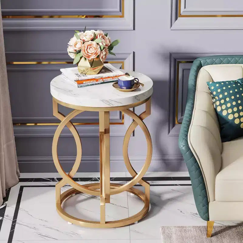 Table d'appoint ronde Tribesigns