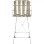 Minerva Tabouret de comptoir en osier (Lot de 2) - WIK6509 - Safavieh
