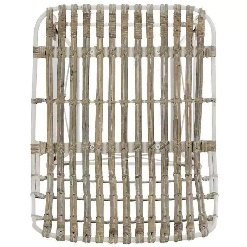 Minerva Tabouret de comptoir en osier (Lot de 2) - WIK6509 - Safavieh