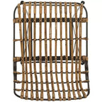 Minerva Tabouret de comptoir en osier (Lot de 2) - WIK6509 - Safavieh