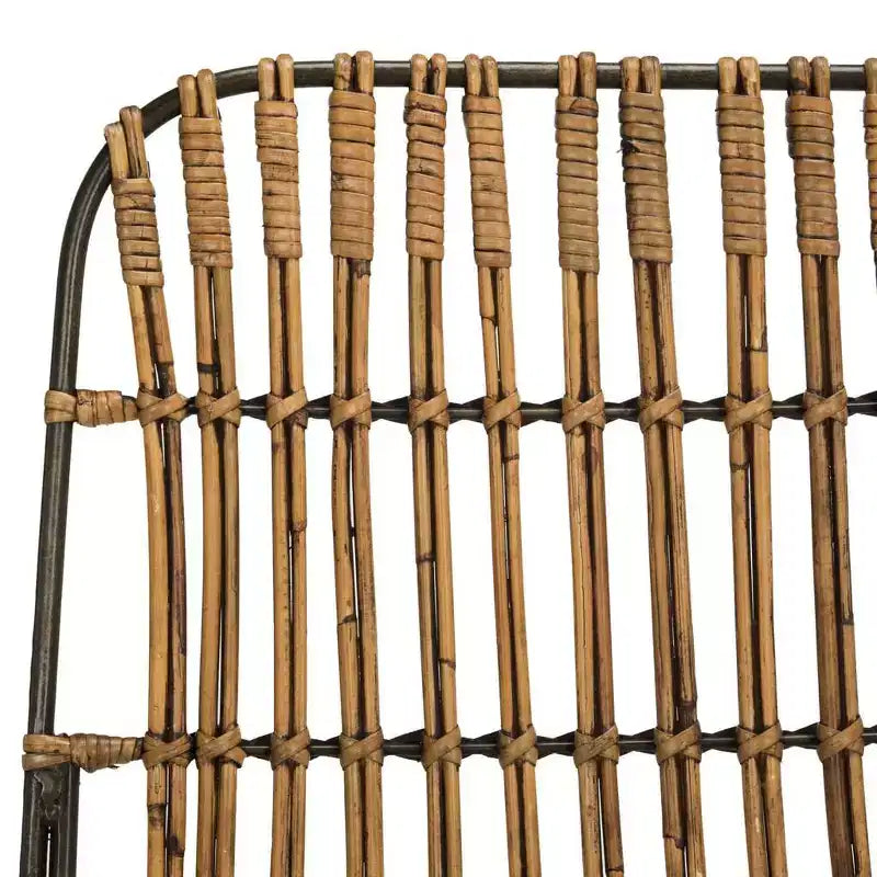 Minerva Tabouret de comptoir en osier (Lot de 2) - WIK6509 - Safavieh