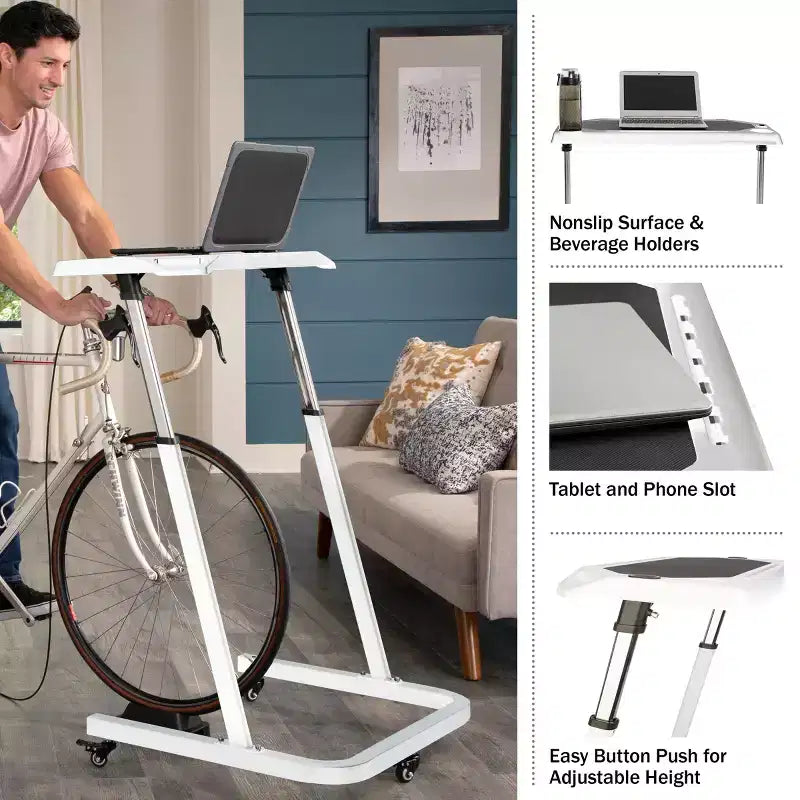 Bureau de vélo réglable RAD Cycle avec roues