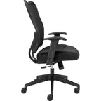 Chaise de travail à dossier haut en maille Wave de HON