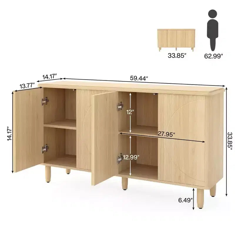 Buffet Lantine de 150 cm