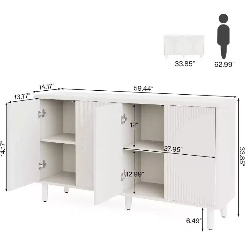 Buffet Lantine de 150 cm