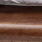 Baxton Studio Alivia Cadre de lit en bois Noyer brun