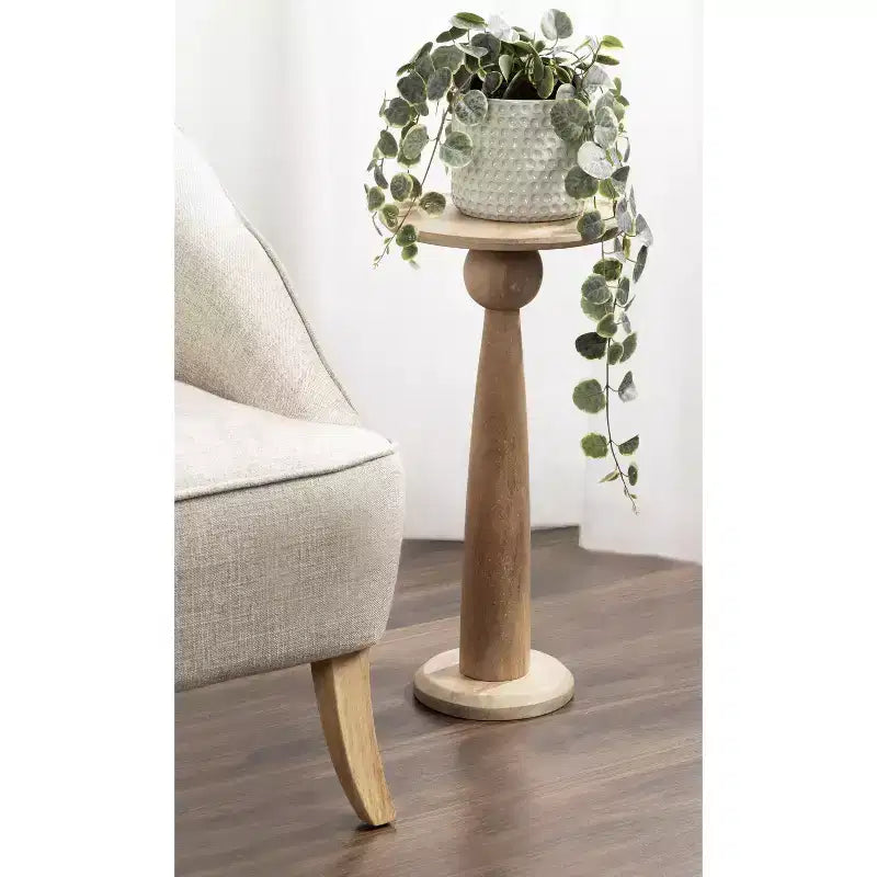 Table d'appoint ronde Jakob par Kate and Laurel
