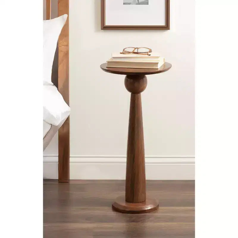 Table d'appoint ronde Jakob par Kate and Laurel