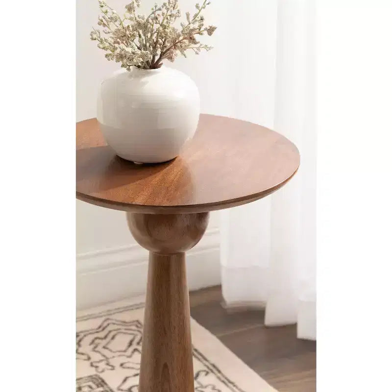 Table d'appoint ronde Jakob par Kate and Laurel