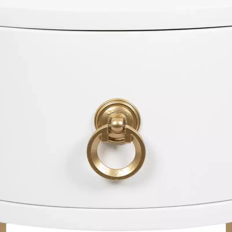 Table d'appoint ronde Glam Decklyn Kate and Laurel