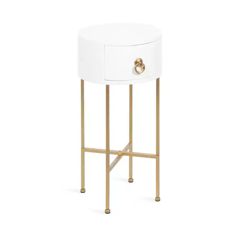 Table d'appoint ronde Glam Decklyn Kate and Laurel