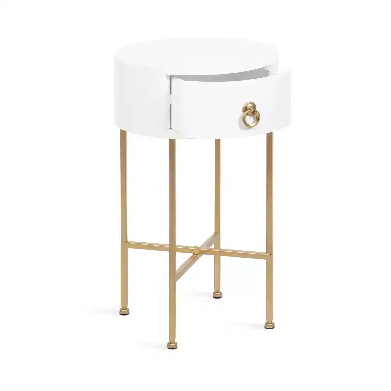 Table d'appoint ronde Glam Decklyn Kate and Laurel
