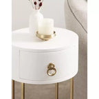 Table d'appoint ronde Glam Decklyn Kate and Laurel
