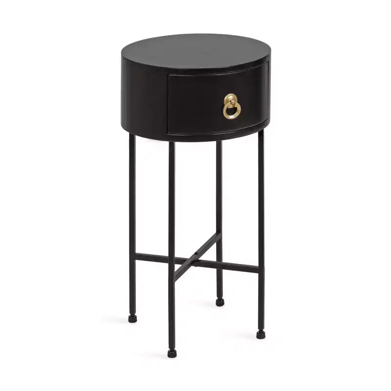 Table d'appoint ronde Glam Decklyn Kate and Laurel