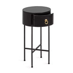 Table d'appoint ronde Glam Decklyn Kate and Laurel