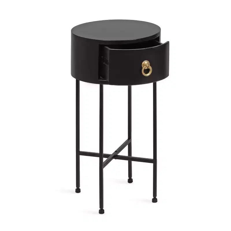 Table d'appoint ronde Glam Decklyn Kate and Laurel