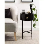 Table d'appoint ronde Glam Decklyn Kate and Laurel