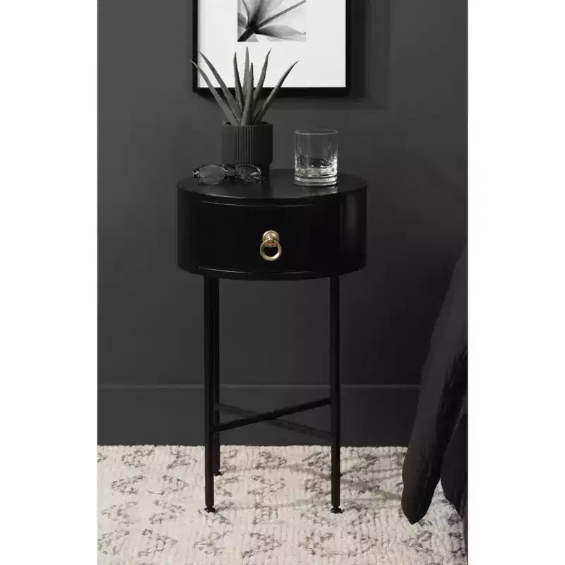 Table d'appoint ronde Glam Decklyn Kate and Laurel
