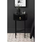Table d'appoint ronde Glam Decklyn Kate and Laurel