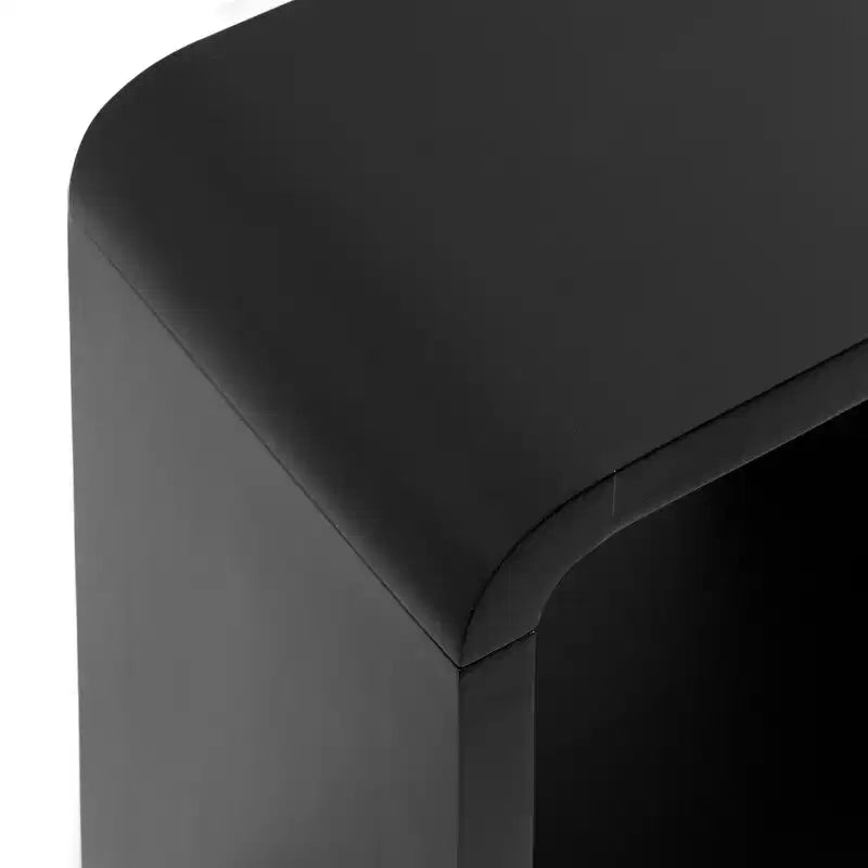 Table d'appoint Kate and Laurel Reddy Radius Arch, 16x12x24, noire