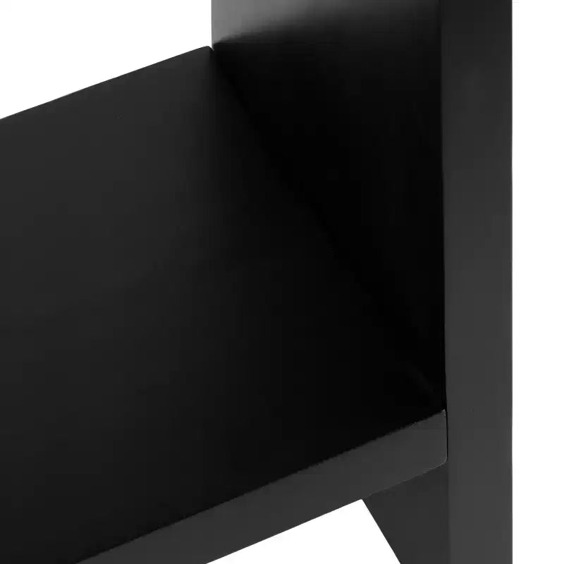 Table d'appoint Kate and Laurel Reddy Radius Arch, 16x12x24, noire