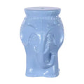 JONATHAN Y Orla 18.5 Modern Bohemian Elephant Ceramic Garden Stool/Accent Table