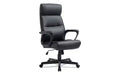 Alera Alera Oxnam Series High-Back Task Chair, Supports Up to 275 lbs, 17.56 to 21.38 Seat Height, Black Seat/Back, Black Base