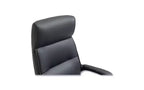 Alera Alera Oxnam Series Chaise de travail à dossier haut, supporte jusqu'à 125 kg, hauteur d'assise de 44,6 à 54,3 cm, assise/dossier noir, base noire