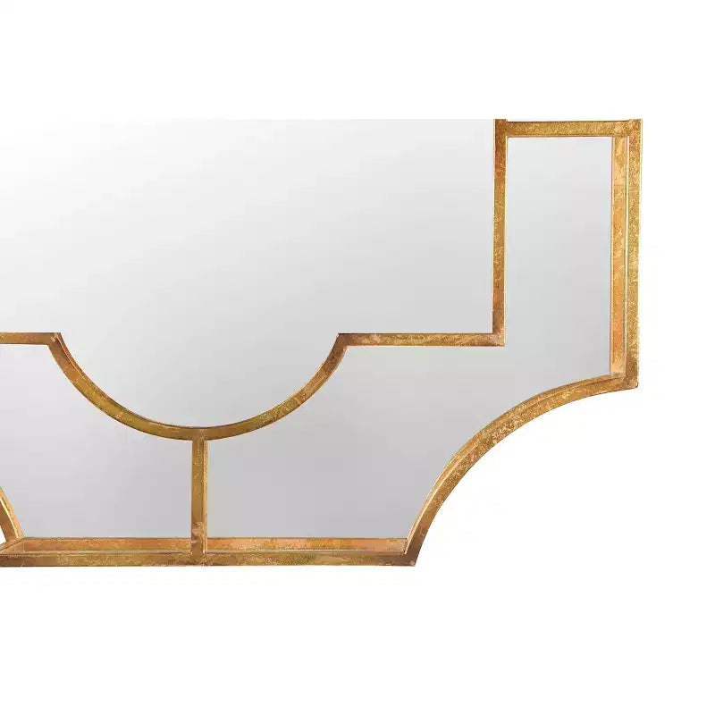 Miroir mural encadré en métal vintage de Storied Home