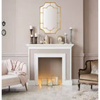 Miroir mural encadré en métal vintage de Storied Home