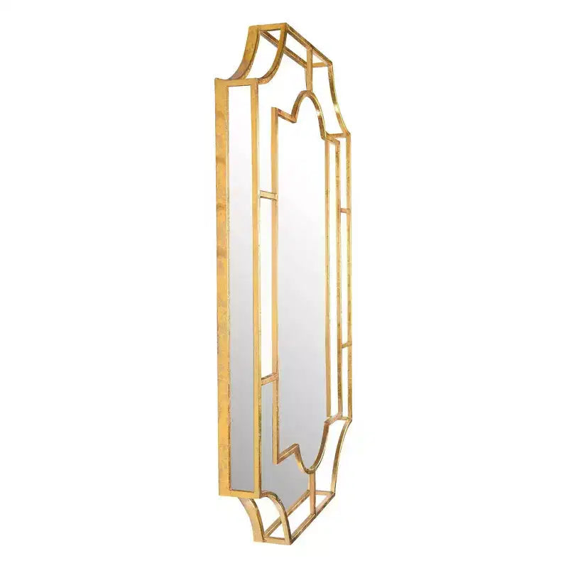 Miroir mural encadré en métal vintage de Storied Home