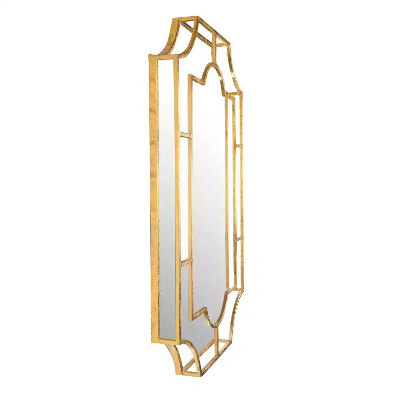 Miroir mural encadré en métal vintage de Storied Home