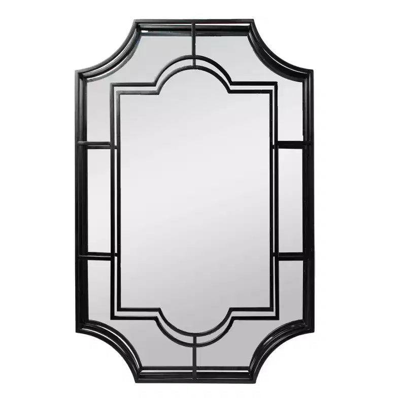 Miroir mural encadré en métal vintage de Storied Home