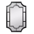 Miroir mural encadré en métal vintage de Storied Home