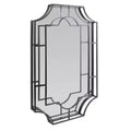 Storied Home Vintage Metal Framed Wall Mirror