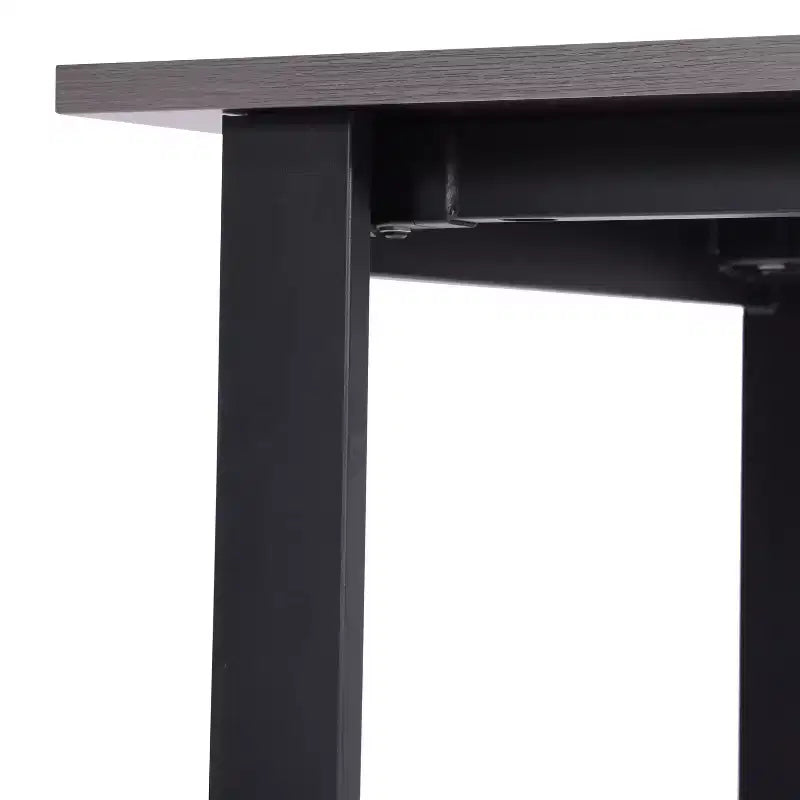 Flash Furniture Redmond, table de conférence commerciale 122 x 61 cm avec plateau épais de 2,54 cm en stratifié double face avec bords en PVC et piétement en U en acier robuste