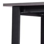 Flash Furniture Redmond, table de conférence commerciale 122 x 61 cm avec plateau épais de 2,54 cm en stratifié double face avec bords en PVC et piétement en U en acier robuste
