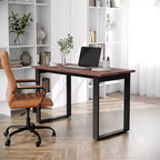 Flash Furniture Redmond, table de conférence commerciale 122 x 61 cm avec plateau épais de 2,54 cm en stratifié double face avec bords en PVC et piétement en U en acier robuste