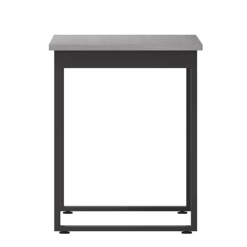 Flash Furniture Redmond, table de conférence commerciale 122 x 61 cm avec plateau épais de 2,54 cm en stratifié double face avec bords en PVC et piétement en U en acier robuste