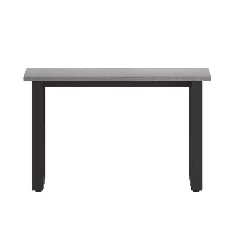 Flash Furniture Redmond, table de conférence commerciale 122 x 61 cm avec plateau épais de 2,54 cm en stratifié double face avec bords en PVC et piétement en U en acier robuste