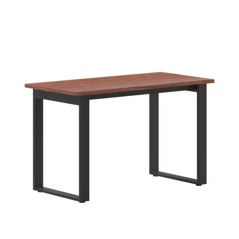 Flash Furniture Redmond, table de conférence commerciale 122 x 61 cm avec plateau épais de 2,54 cm en stratifié double face avec bords en PVC et piétement en U en acier robuste