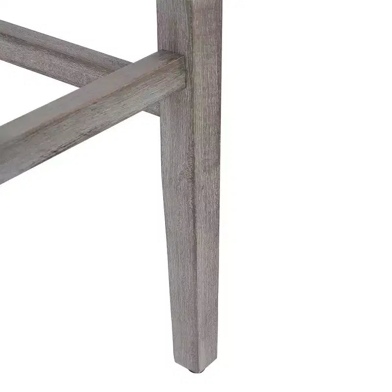 WestinTrends 29 tabourets de bar rembourrés avec assise de selle (lot de 2), gris antique/beige