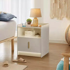 Dovelina LED Nightstand with Wireless Charging Station