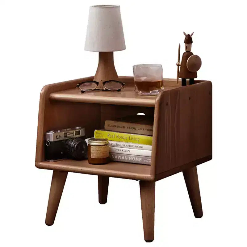 Table de chevet Dovelina à LED avec station de recharge sans fil