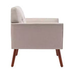 Breighton Home Prends place Fauteuil Andy Mid-Century Moderne