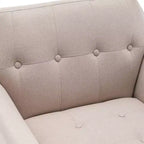 Breighton Home Prends place Fauteuil Andy Mid-Century Moderne