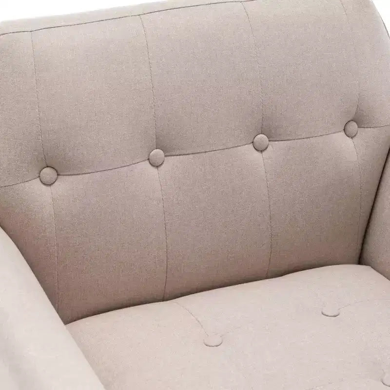 Breighton Home Prends place Fauteuil Andy Mid-Century Moderne
