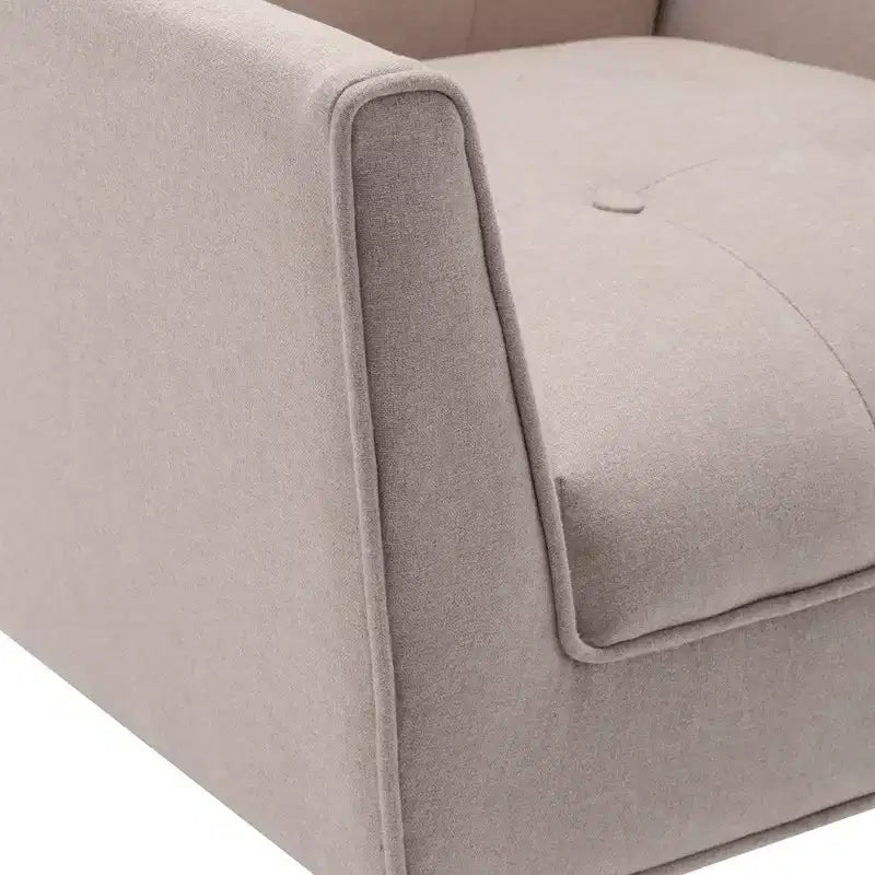 Breighton Home Prends place Fauteuil Andy Mid-Century Moderne